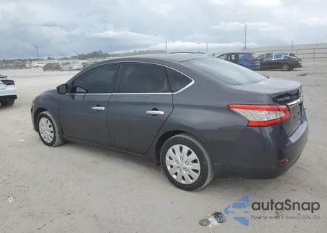 2013 Nissan Sentra S from USA, damaged, VIN 3N1AB7AP8DL798293